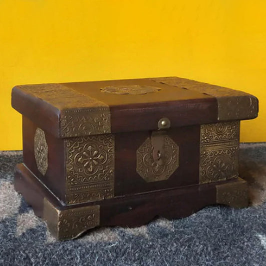 Handcrafted Wooden Jewellery Box Default Title