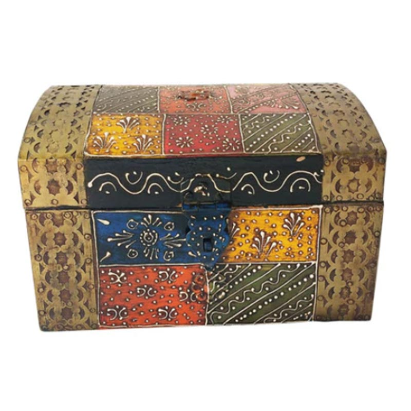 Mugal Artsian Handcrafted Wooden Mini Store Box Default Title