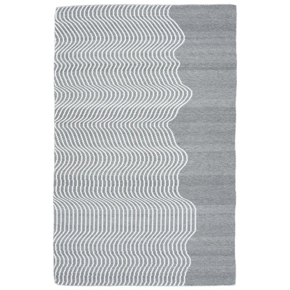 Modern Grey Abridge Reversible Floor Covering Rug