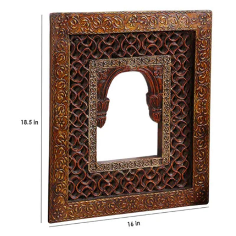Wooden Handmaded Rajasthani Wall frame Default Title