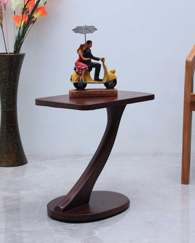 Cascade Teak Wood Nesting Table | 18 x 12 x 18 inches