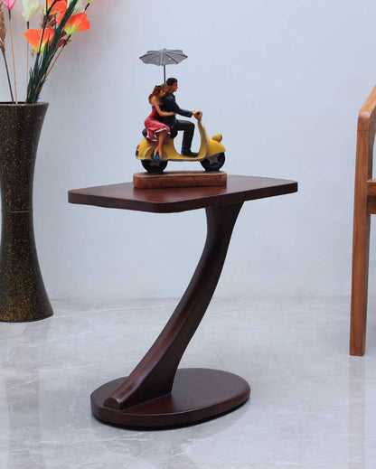 Cascade Teak Wood Nesting Table | 18 x 12 x 18 inches