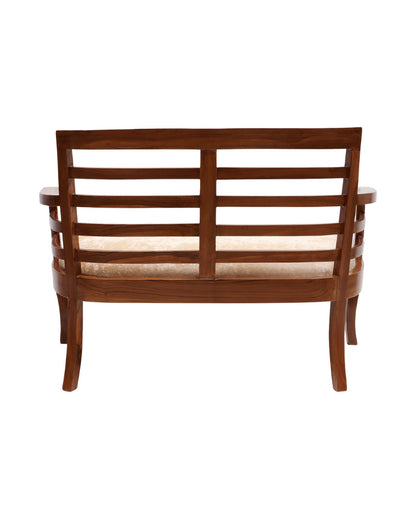 Carlie Solid Wood Love Sofa | 42 x 19 x 30 inches