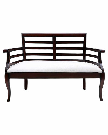 Carlie Solid Wood Love Sofa | 42 x 19 x 30 inches