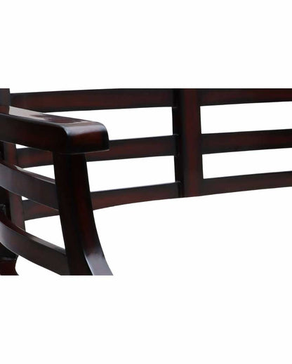 Carlie Solid Wood Love Sofa | 42 x 19 x 30 inches
