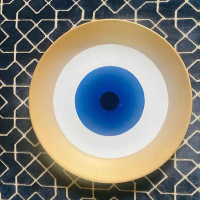 The Evil Eye Porcelain Plate