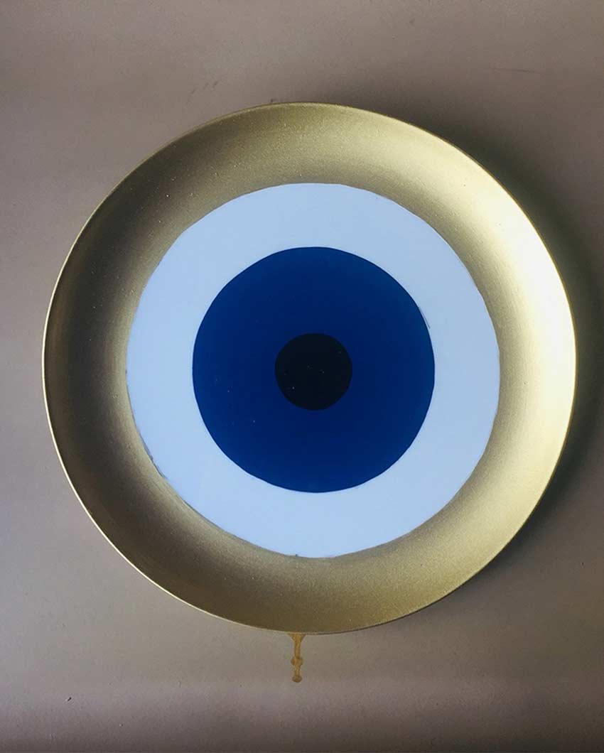 The Evil Eye Porcelain Plate