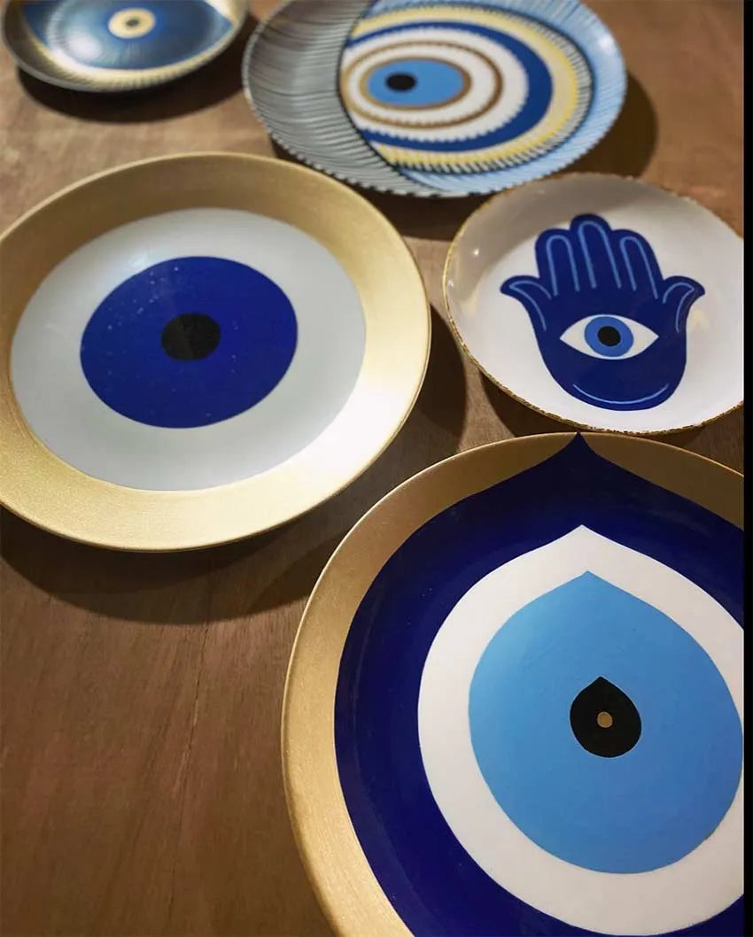 Evil Eye Porcelain Collection | Set Of 5