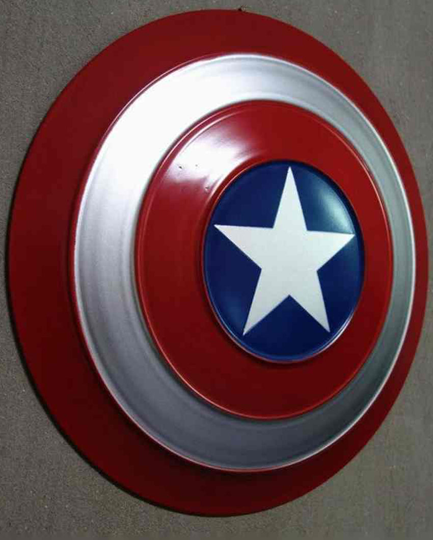 Captain America Shield Wall Decor | 48 cm /19 inches