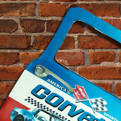 Retro Car Door Corvette Wall Decor | 16 x 2 x 19 inches