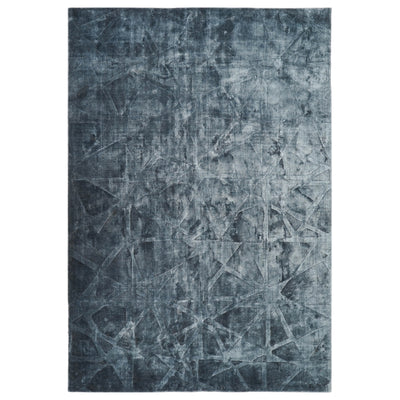 Stellar Grey Constellation Viscose Floor Covering Rug