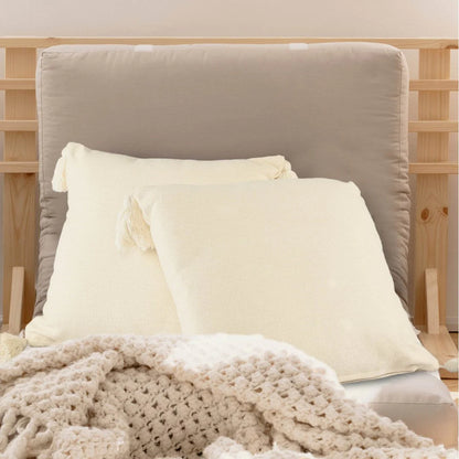 Vibrant Cotton Cushion Cover | Multiple Colors | Set of 2 | 16 x 16 inches