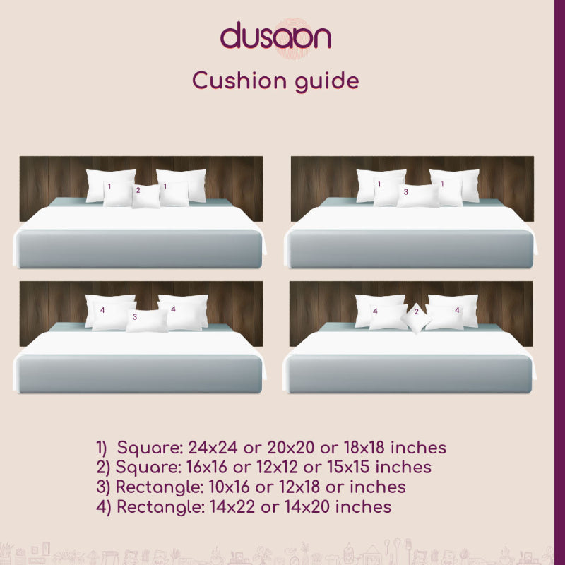 Shivu Cotton Cushion Cover | 24x24 Inches