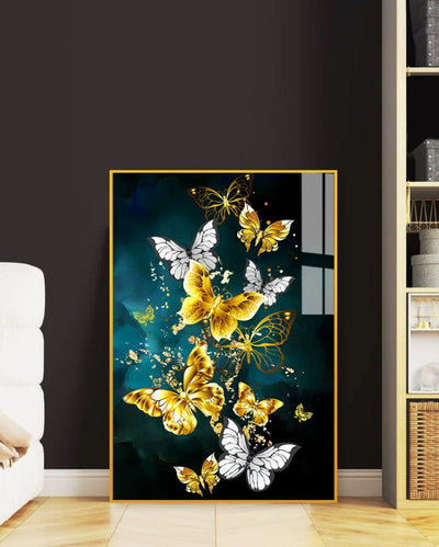 Beautiful Butterfly Flying Canvas Wall Painting