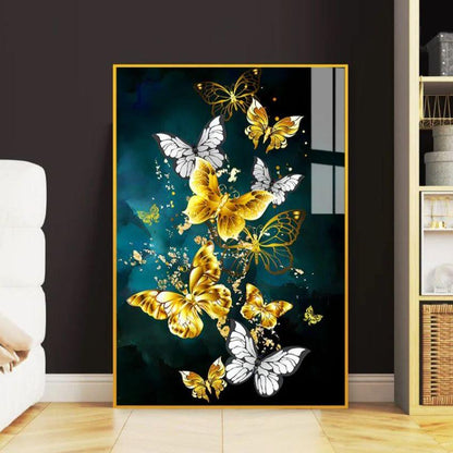 Beautiful Butterfly Flying Canvas Wall Painting