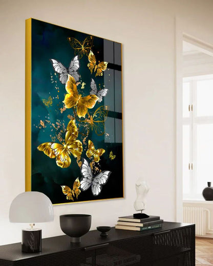 Beautiful Butterfly Flying Canvas Wall Painting