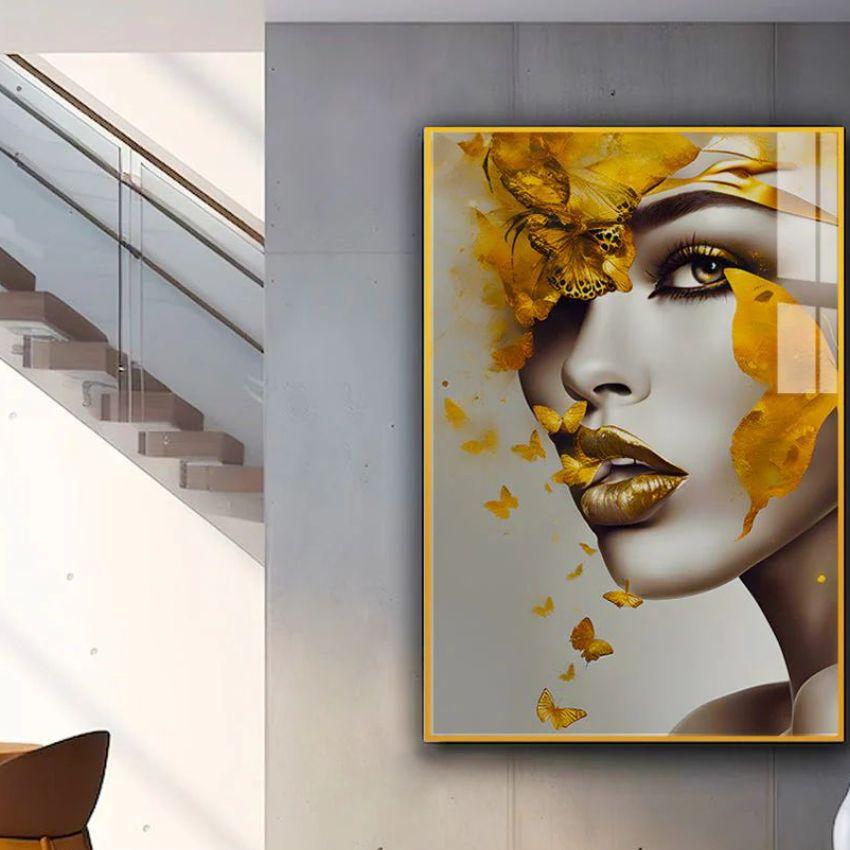 Contemporary Women Wall Art Canvas Wall Painting