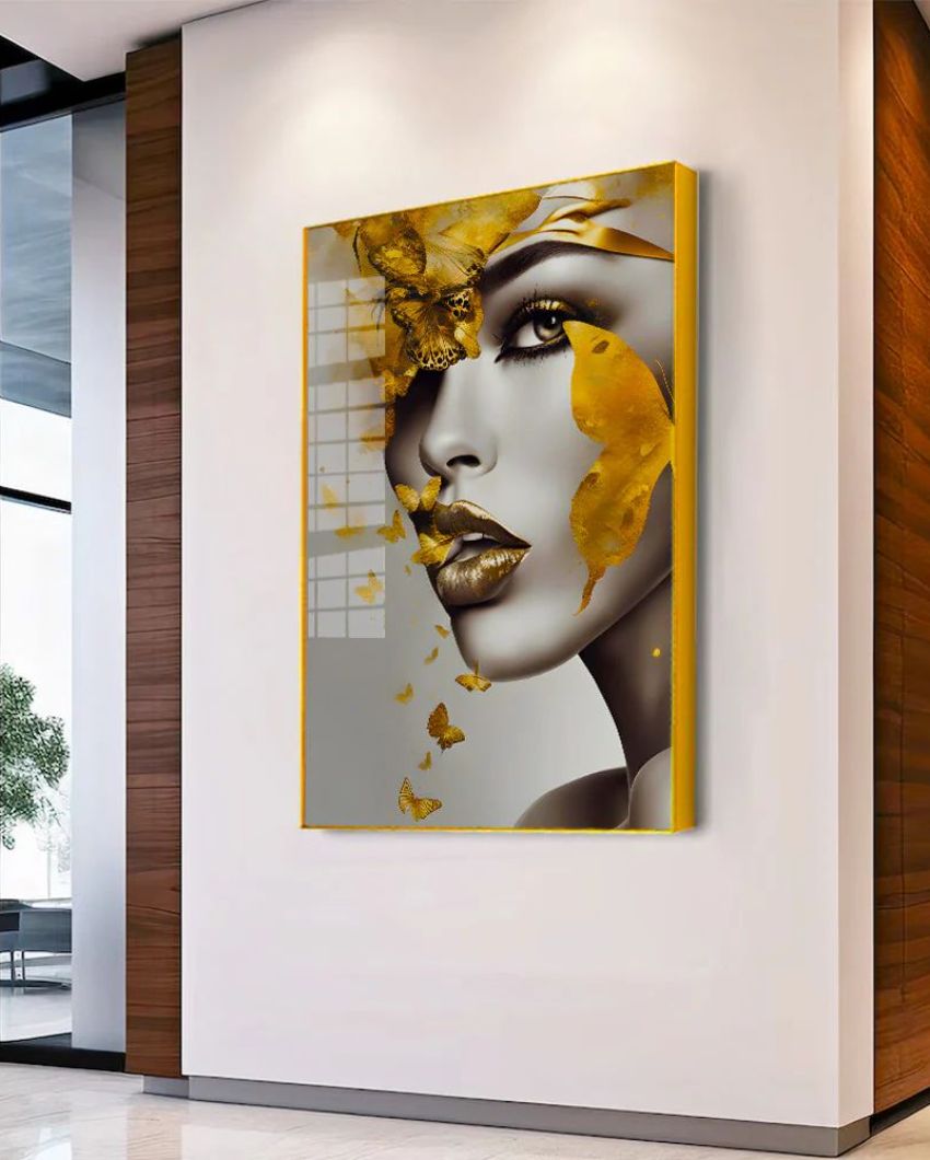 Contemporary Women Wall Art Canvas Wall Painting