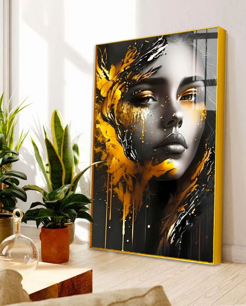 Artistic Innovation Girl Canvas Wall Painting