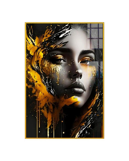 Artistic Innovation Girl Canvas Wall Painting