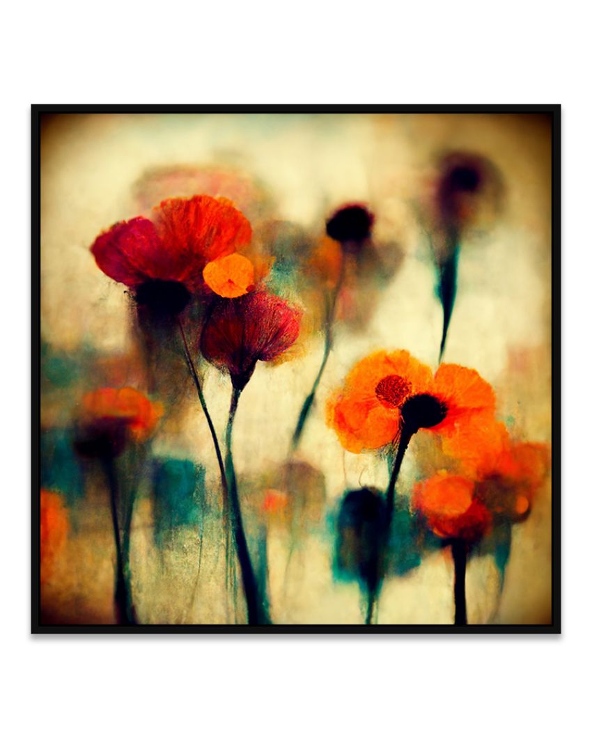 Abstract Modern Floral Canvas Wall Painting