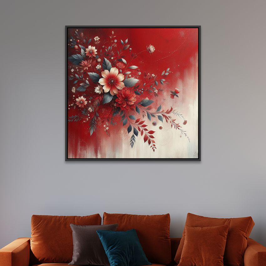 Spring Blossom Floral Canvas Wall Painting