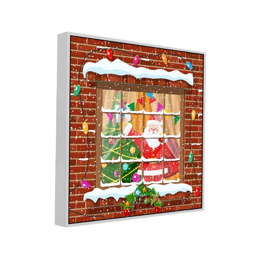 Christmas Themed Holiday Decor Canvas Wall Painting