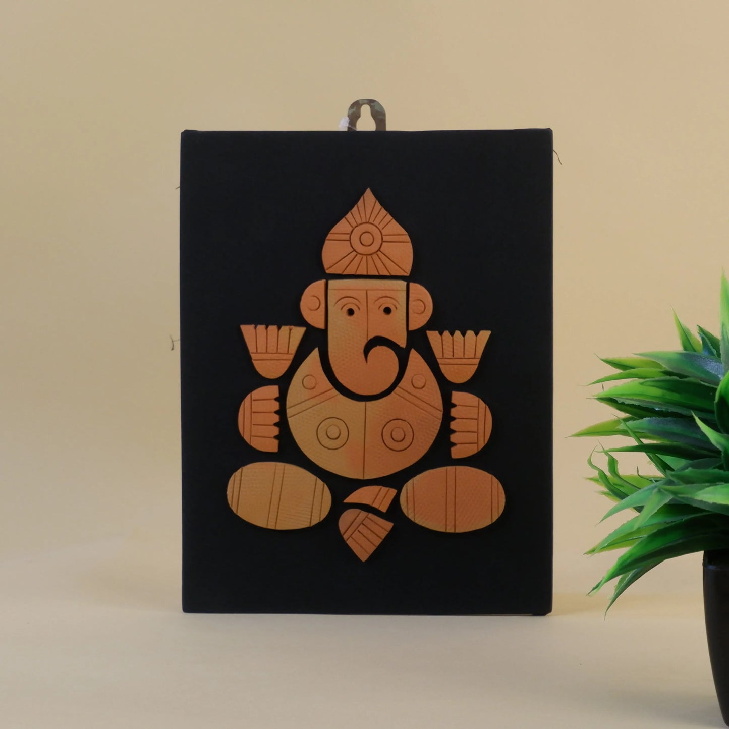 The Wall of Lord Ganesh! Terracotta Wall Hanging