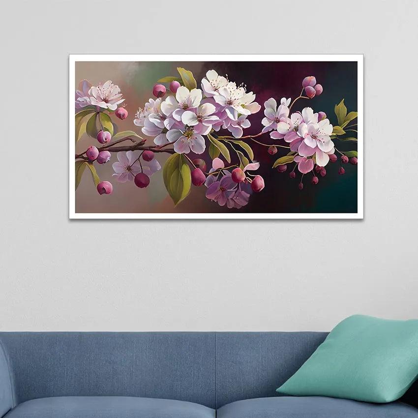 Fresh Spring Blossom Canvas Wall Painting