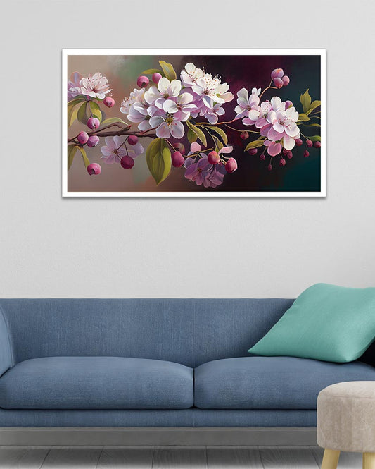 Fresh Spring Blossom Canvas Wall Painting