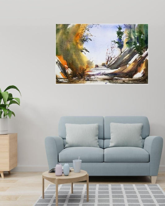 Beautiful Nature Landscape Canvas Wall Painting