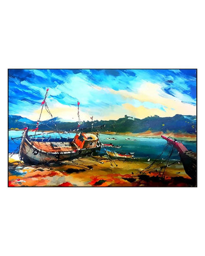 Storm on the Sea of Bali Canvas Wall Painting