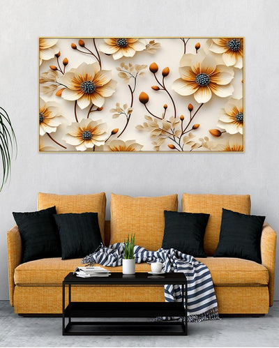 Floral Canvas Wall Painting