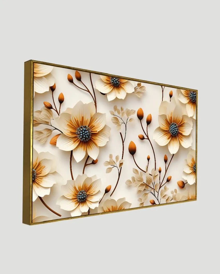 Floral Canvas Wall Painting