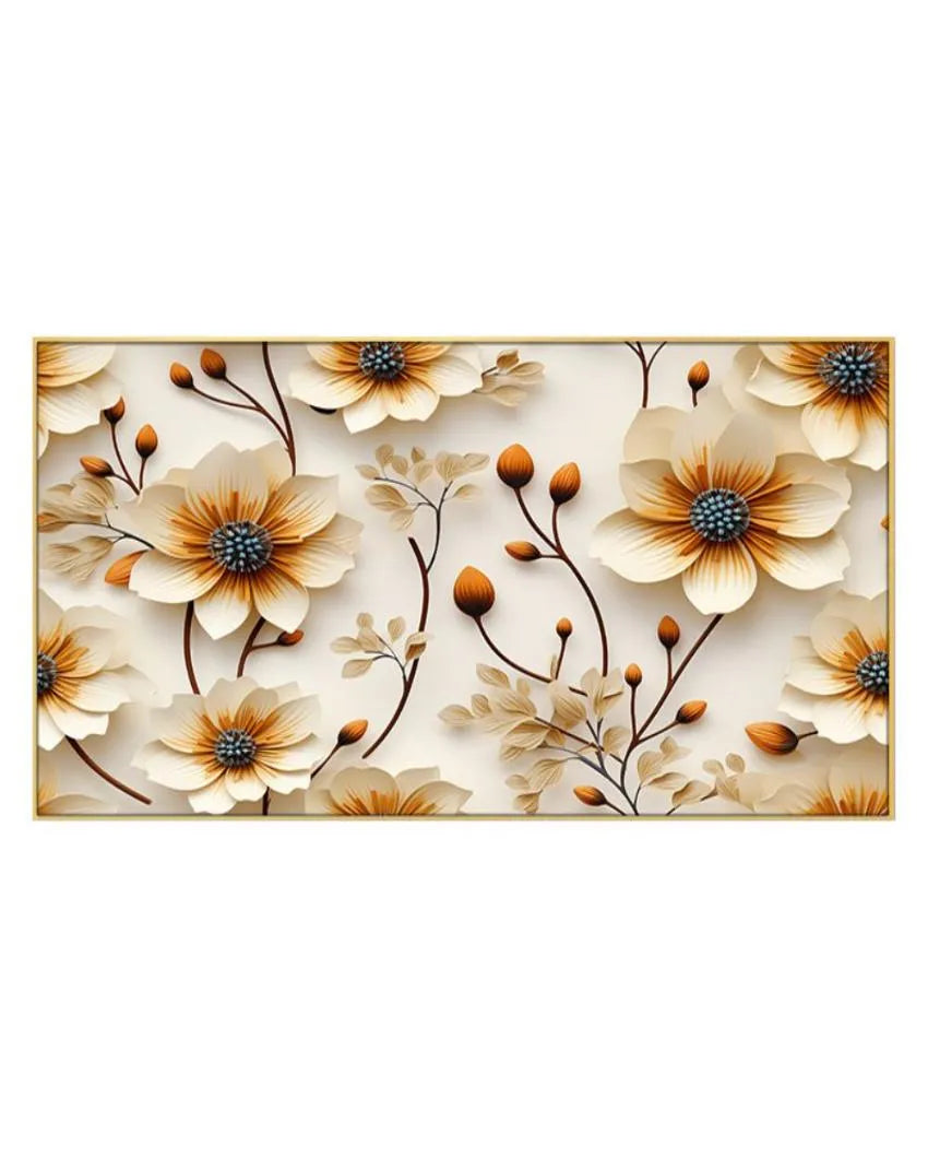 Floral Canvas Wall Painting