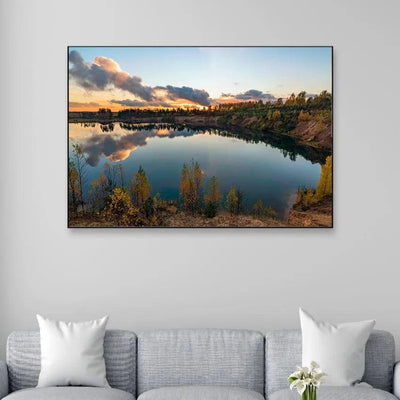 Autumn Landscape Canvas Wall Painting