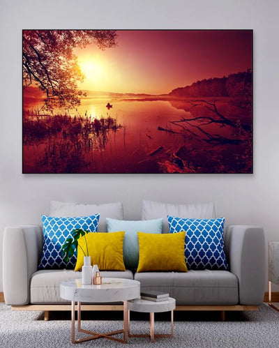 Sunrise Canvas Painting Canvas Wall Painting