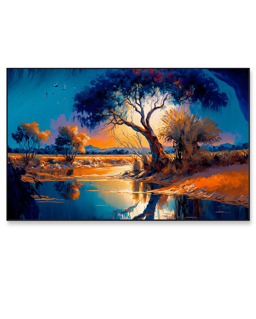 Wild African Tropical Jungle Canvas Wall Painting