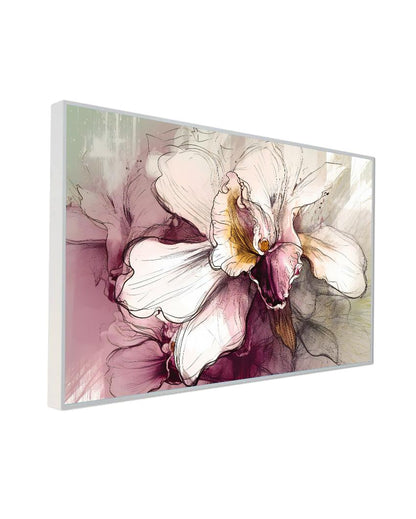 Beautiful Orchid Floral Painting Canvas Wall Painting