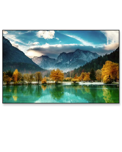 Sunrise Mountain Peak Landscapes Canvas Wall Painting