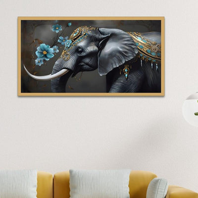 Majestic Elephant Animal Modern Art Canvas Paintings For Wall Decoration