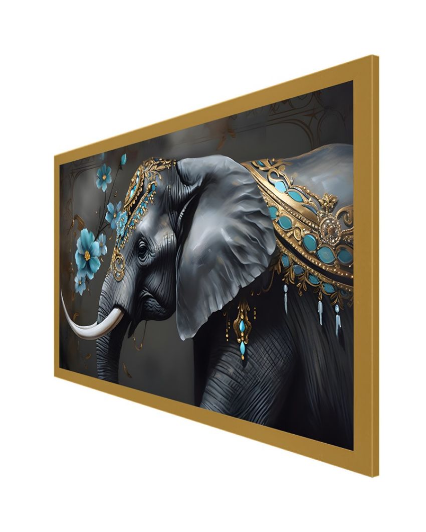 Majestic Elephant Animal Modern Art Canvas Paintings For Wall Decoration