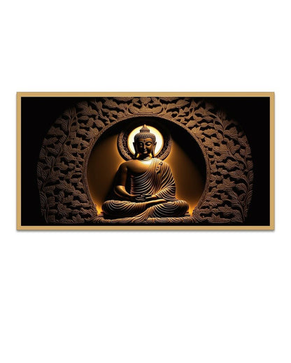 Meditating Buddha Religious Art Canvas Painting For Wall Decoration