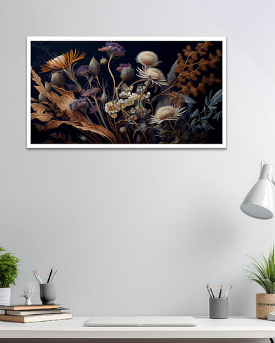 Beautiful Painting Of Flowers And Plants For Home & Office Decoration