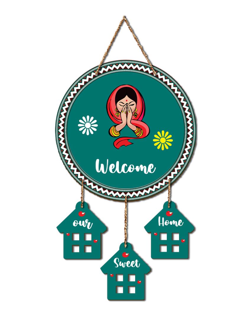 Welcome To Sweet Home Wall Hangings | 10 x 21 inches