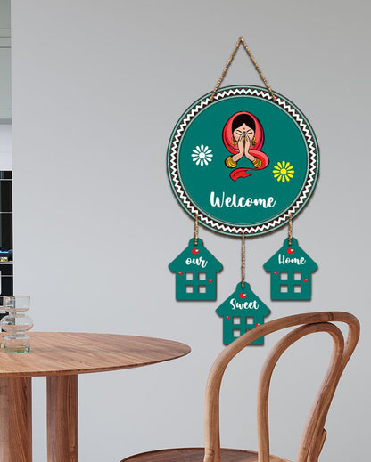 Welcome To Sweet Home Wall Hangings | 10 x 21 inches