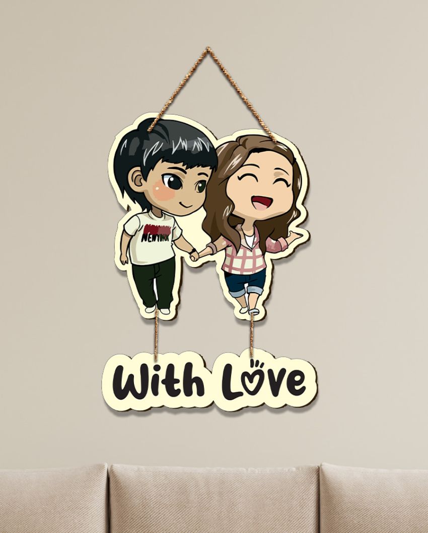 Couple Gifts Decorative Wall Hanging | 9 x 16 inches