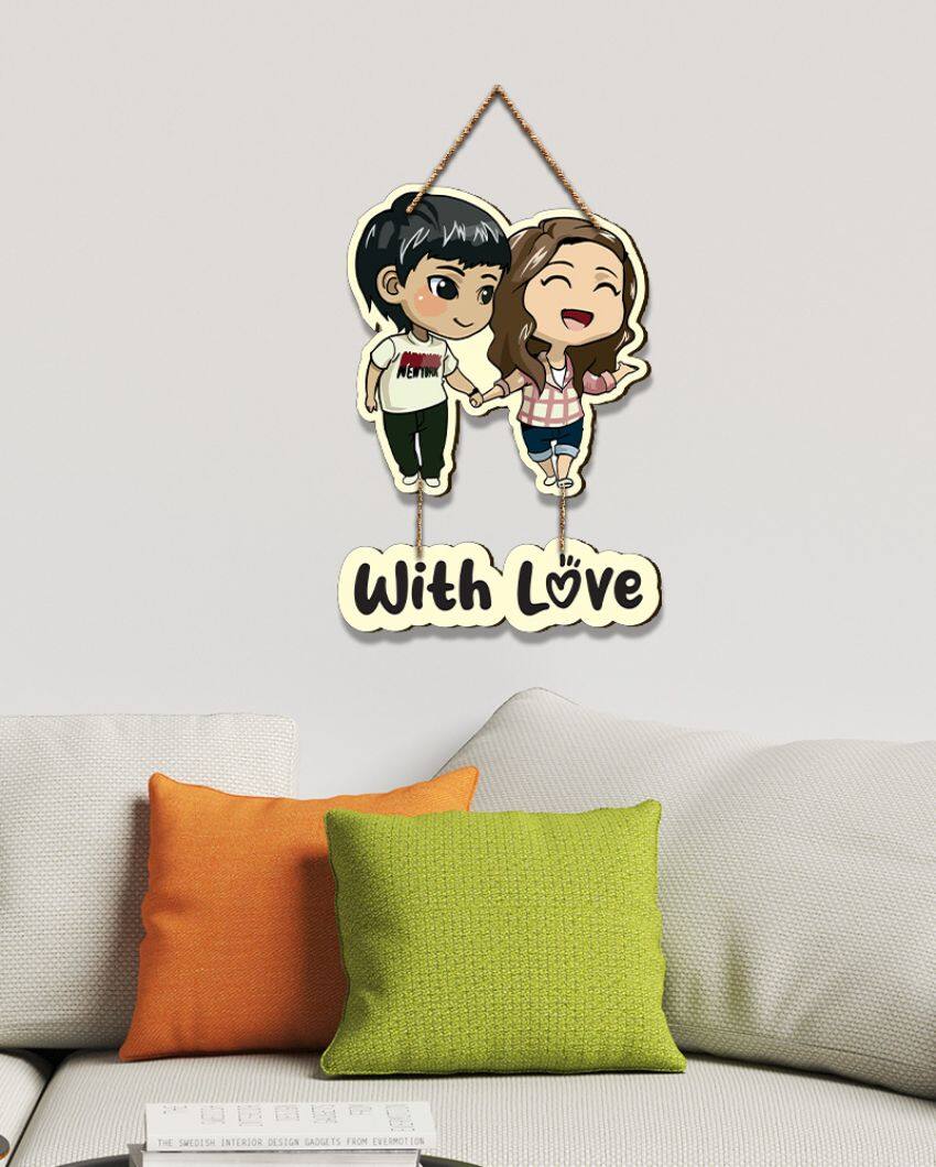 Couple Gifts Decorative Wall Hanging | 9 x 16 inches