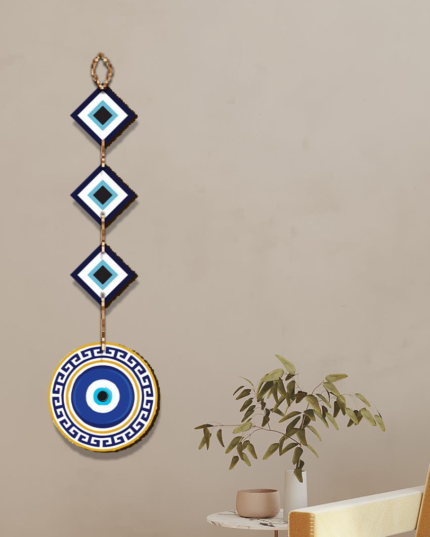 Attractive Evil Eye Wall Hanging | 4 x 16 inches