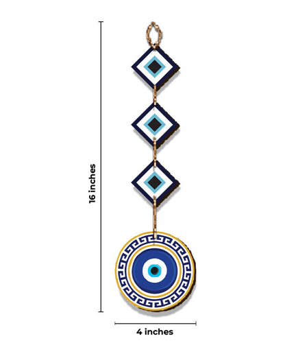 Attractive Evil Eye Wall Hanging | 4 x 16 inches